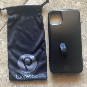 Loopy black iPhone 11 Pro Max case